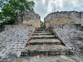 Maya Ruins in the Jungle