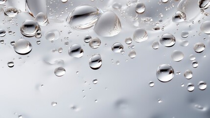 Concept Water Drops On White Background , Wallpaper Pictures, Background Hd