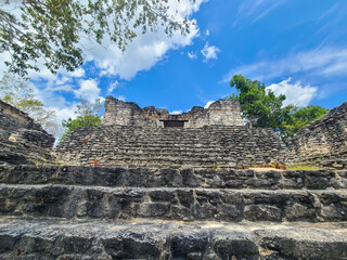 Maya Ruins in the Jungle
