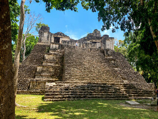 Maya Ruins in the Jungle
