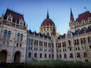 Fototapeta na wymiar Budapest Parliament 