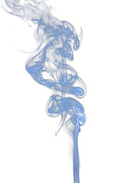 Digital png illustration of purple smoke trail on transparent background