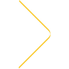 Digital png illustration of yellow shapes on transparent background