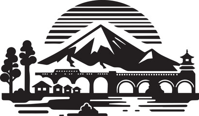 Scenery Logo Design   