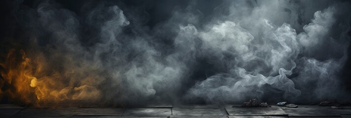 Concrete Floor Smoke Background , Banner Image For Website, Background abstract , Desktop Wallpaper