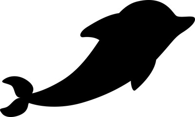 silhouette dolphine