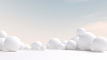 white background 3d rendering