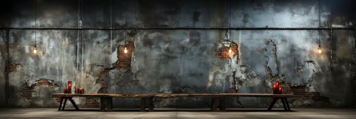 Empty Space Studio Dark Room Concrete , Banner Image For Website, Background abstract , Desktop Wallpaper
