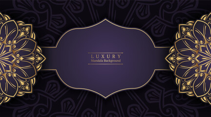 Luxury background with ornamental mandala