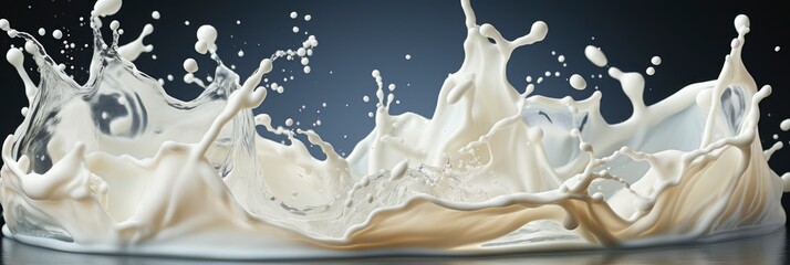 Milk Liquid White Color Drink Food , Banner Image For Website, Background abstract , Desktop Wallpaper