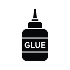 glue icon vector design temp[late simple and clean