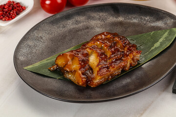 Grilled eel with unagi sauce