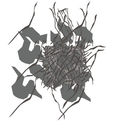 broken ball