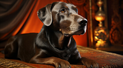 black labrador retriever HD 8K wallpaper Stock Photographic Image 