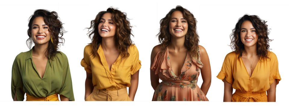 cheerful and happy 30 year old women