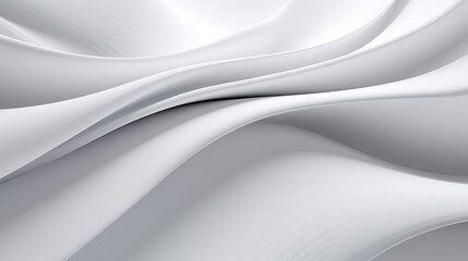 abstract white simple design background 3d rendering