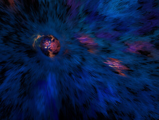 Imaginatory fractal abstract background Image