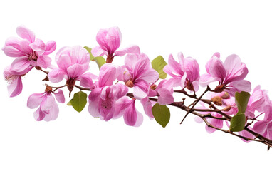 Gorgeous Pretty Colorful Bauhinia Isolated on Transparent Background PNG.