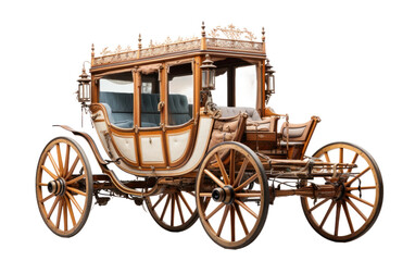 Fototapeta na wymiar Charming New Look Carriage Whiffletree Isolated on Transparent Background PNG.