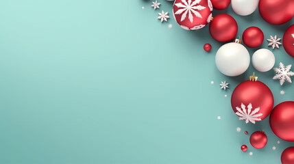 Christmas background, Christmas and holiday decoration materials, PPT background