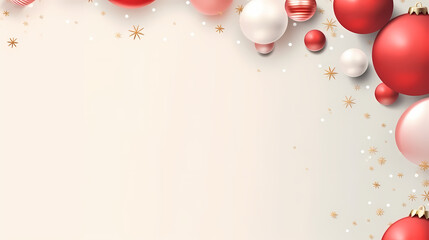 Christmas background, Christmas and holiday decoration materials, PPT background - obrazy, fototapety, plakaty