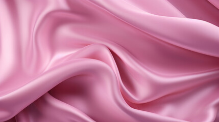 Fototapeta premium Pink silk background