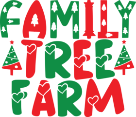 Family tree farm t-shirt