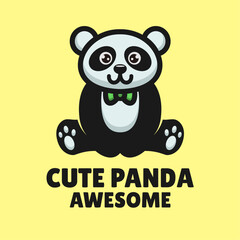 Cute Panda Logo