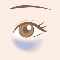 目のクマの種類　青クマ