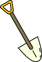 Shovel illustration