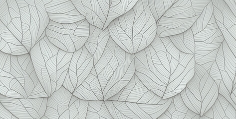 texture of leaf. Generative Ai content	