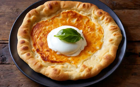 Capture the essence of Frybread in a mouthwatering food photography shot Generative AI