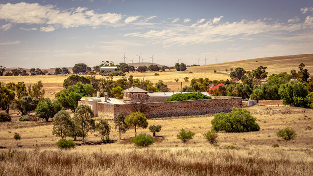 Burra, South Australia, Australia - Historical Redruth Gaol building