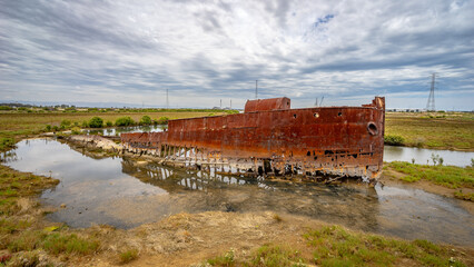 Fototapeta na wymiar Excelsior Shipwreck site near Adelaide, South Australia
