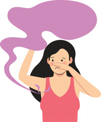 Woman Body Odor