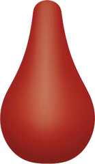 Obraz premium 투명한 배경 위에 나무장난감 도형