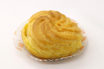Traditional cake Cream puffs
