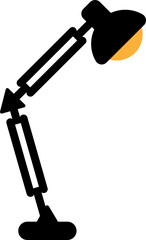 Desk Lamps Vector Icon
