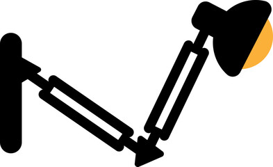 Education Wall Lamps Vector Icon