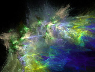Imaginatory fractal abstract background Image