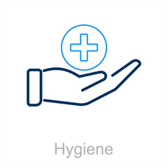 Obraz premium Hygiene and medical icon concept 