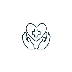 Therapy outline icon. Monochrome simple sign from mental health collection. Therapy icon for logo, templates, web design and infographics.