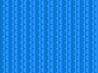 Blue background with 3D style. Blue gradient abstract pattern background. Blue steel background.