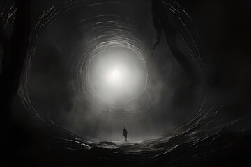 Durchbruch der Gefühle: Spiralförmiger Tunnel ins Licht