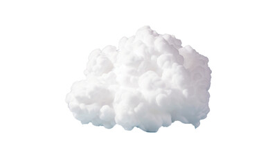 Clip art heaven soft clouds shapes isolated 3d render png
