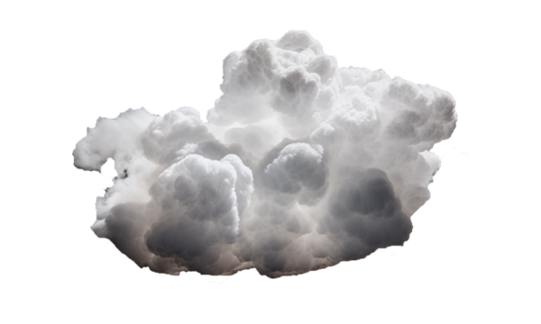 Clip art heaven soft clouds shapes isolated 3d render png