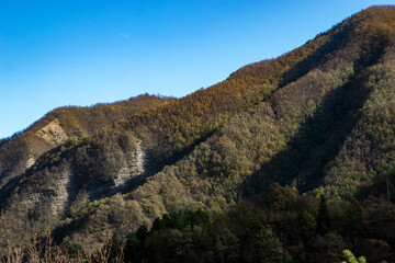 casentino national park autumn colors arezzo tuscany