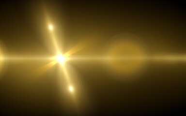 Fototapeta premium Optical Flares for Video Effect