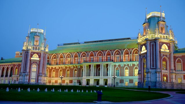 Tsaritsyno Park. Moscow