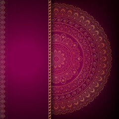 Mandala background template